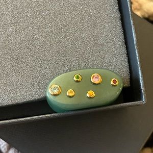 Jade Bejeweled Ring